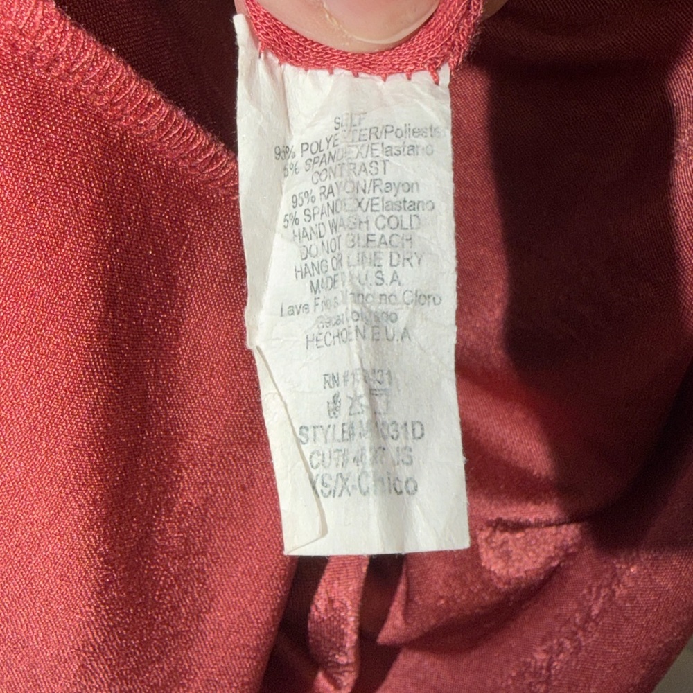 Windsor Satin Rust Bodycon Midi Dress S | Lace-Up Back Strappy Slip Dress - Picture 5 of 5